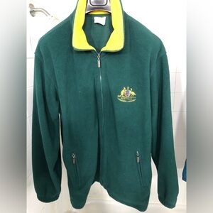 Vintage Australia fleece zip up jacket